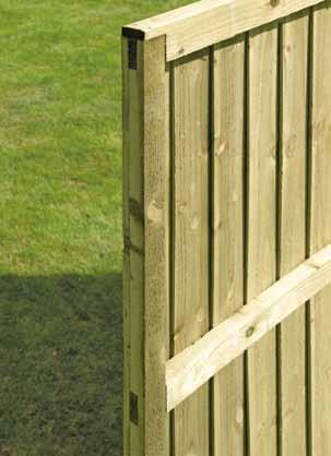 our Featheredge panels are
