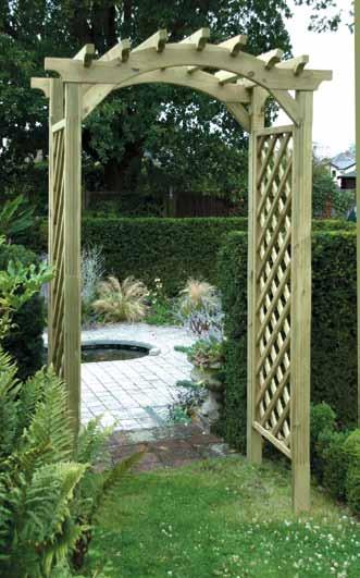 ARCHES AND PERGOLA Omega Top Arch* 60cm =