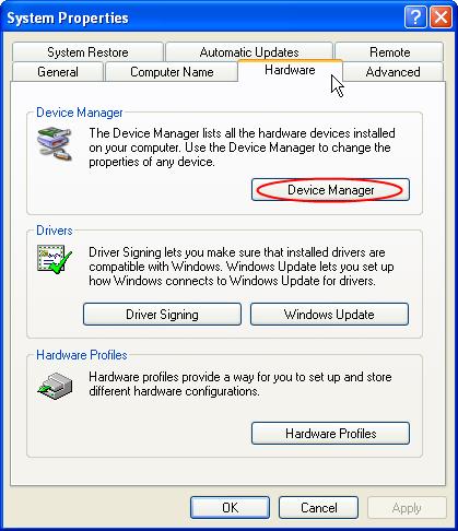 c Now you can click Device Manager tab to see the