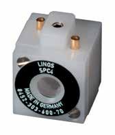 LINOS Pockels Cells KD*P Pockels Cells SPC 4 Series KD*P-based pockels cells Very compact design for OEM applications High crystal deuteration (typical): > 98% Damage threshold: 2 GW/cm 2 at 1064 nm,