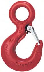 Crosby Eye Hooks Hoist hooks incorporate markings forged into the product which address two (2) QUIC-CHECK features.