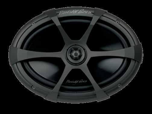 SX69CX Series Features 20mm Silk Dome Tweeter Aluminum Plated Grained Polypropylene Cone Powder Coated Anti-Resonant Steel Basket 18dB Integrated Crossover Interwoven Tinsel Leads Butyl Rubber