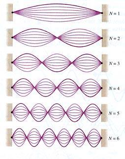 Standing Waves The nodes and antinodes remain in a fixed position for a given frequency.