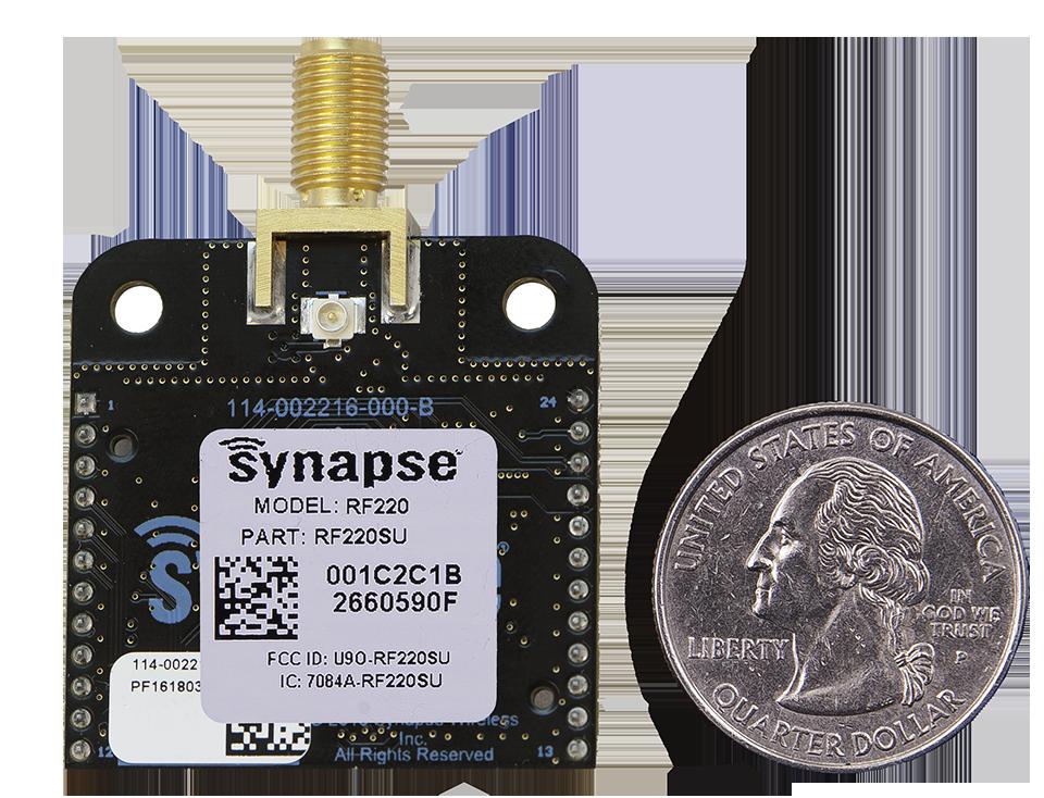 SNAP Engine RF220SU Module Overview The SNAP Engine Model RF220SU is an IEEE 802.15.4, low-power, highly reliable solution for embedded wireless control and monitoring networks.