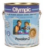 Paint N 473 Poxolon 2 Epoxy Two Coat For Plaster, Fiberglass, Steel or Aluminum Pools. 250 sq. ft. per gallon. Catalyst System. Two Coats Required. W000091.