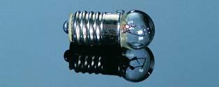 SCREW-BASE BULBS AND SOCKETS The CK1010-7 series is a widely used screw-in type bulb.