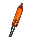 5 Volt Flame -Tip GOR Bulb 8 Green Wires Flame Tip Bulbs & Sockets The