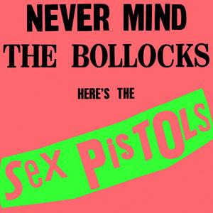 Never Mind the Bollocks Here's the Sex Pistols, Jamie Reid, 1977 album record cover. God Save the Queen, Jamie Reid, 1977 single record cover.