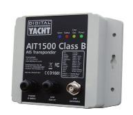 AIS SYSTEMS AIT1500 CLASS B AIS TRANSPONDER An easy to install Class B AIS with built in GPS Antenna and universal NMEA 0183 interface The regulations for AIS demand that the Class B transponder has