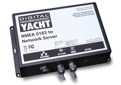 NMEA INTERFACES NTN10 NMEA 0183 TO NETWORK GATEWAY Overlay NMEA navigation data onto an existing network Many large yachts now have an ethernet network installed at the build stage to allow easy