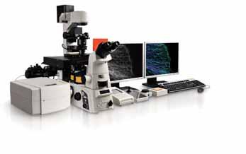 Diverse peripherals and systems for pursuit of live cell imaging A1+ with N-SIM, A1+ with N-STORM and A1+ with TIRF A1 + /A1R + can be equipped with the TIRF system and super resolution microscope