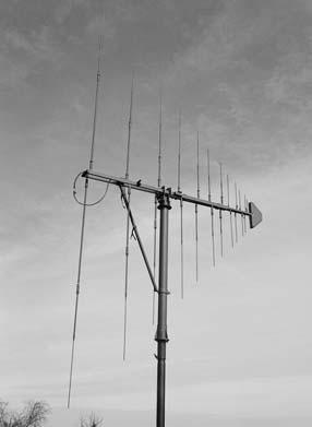 Tactical Log Periodic Antennas 30-1350 MHz LLB22TR Series The LLB 22TR is a 1kW transmit and very wideband receive antenna.