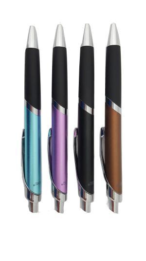 Online Sporty Ballpoint Online Refills Designer ballpoint with an aluminum barrel. Cool and elegant at the same time with a comfortable gripzone. Available with a medium point.