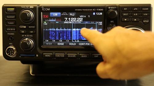 IC-7300: Frequency/Band Selection Direct