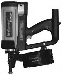 Fully Automatic Cordless Gas Fastening System for Attaching Exterior Sheathing to Light Gauge Steel Framing Part No.