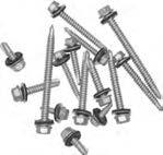 TEKS Self-Drilling Fasteners 410 STAINLESS STEEL TEKS Self drilling fasteners with bonded washers for applications requiring extra corrosion protection. Applications Retrofit panels to steel framing.