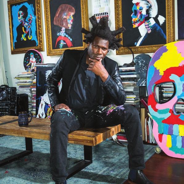 Art Maestro Bradley Theodore is the street artist turned art maestro who deals in a colour-soaked exploration of the human condition with a verve that has set the art world on fire.