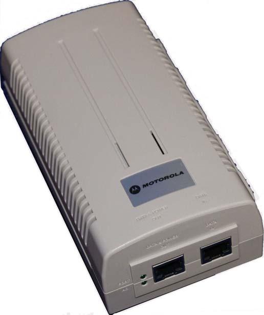 PTP 250 User Guide Power over Ethernet injector (PoE power supply) Power over Ethernet injector (PoE power supply) This section describes the PTP 250 Power over Ethernet injector (PoE power supply).