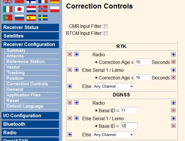 5. If the sources are identical remain with the currently used channel: User Interface Czech and Portuguese language support are now available for the front panel of the receiver.