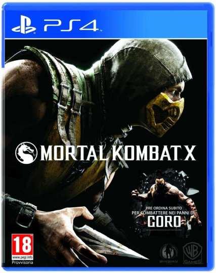 PS4 Mortal Kombat X Data uscita