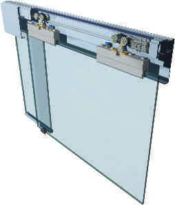 as modern buildings and complexes. DOOR TYPES panels of 8mm, 10mm or 12mm thickness in BS6206 toughened glass.
