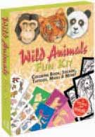 one low  Over 100 stickers, tattoos, and stencils 3 masks Wild nimals Coloring
