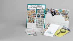 this mega-set provides everything a beginner needs: n illustrated album with room for over 1,000 stamps