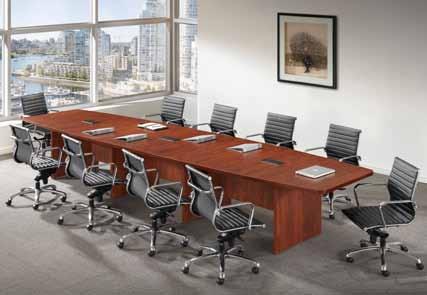 nference Tables with Silver ccent Bases PL136SB 95 W x 44 D $895 PL137SB 120 W x 48 D $1160 PL138SB 144 W x 48 D $1595 vailable in Espresso & Walnut. C.