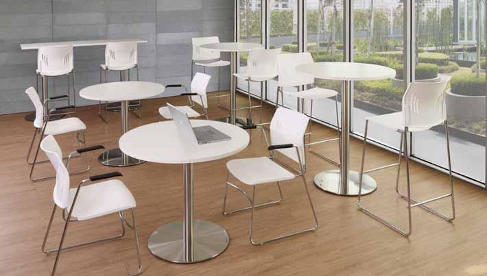 Table Tops & Bases G Performance Table Tops are constructed using the