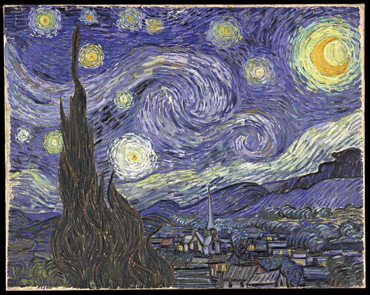 Vincent s paintings had a scientific reality to them.