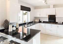 Specification Kitchen s s Fully fitted kitchens by Symphony Laminate worktops, upstands and stainless steel splashbacks Zanussi single integrated electric oen Zanussi double integrated electric oen