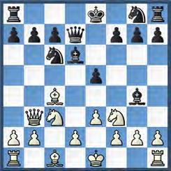 NM David Golub (2270) Ethan Klein (2022) [A09] USCL Week 09 ICC, 21.10.2014 1.Nf3 d5 2.c4 dxc4 3.e3 Nc6 4.Bxc4 e5 5.Nc3 Bd6 6.Qc2 Bg4 7.Qb3 Qd7 Position after 7...Qd7 8.Bxf7+ Qxf7 9.Qxb7 Rb8 10.