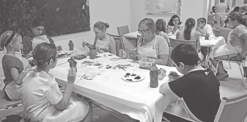 Mark your calendar for the museum's annual Summer Visual Arts Daycamp 2018 for children ages 8-12