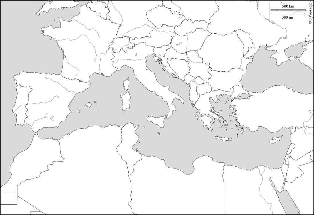 Geography - Sicily Channel (Tunisia and Italy) and