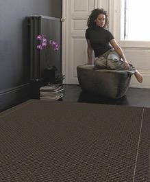BASKET RUGS With the look and natural elegance of a woven sisal rug, even to its handsome border, the Basket rug offers so much more by way of easy care and an indoor