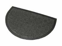 Page 26 Diamond Doormats Needle felt mat with strong rubber base CHARCOAL 6 PER BALE 40x60 / HT3005 50x80 / HT3009 CHARCOAL HALF MOON 6 PER BALE 40x60 / HT3013 50x80 / HT3017 BROWN 6 PER BALE 40x60 /