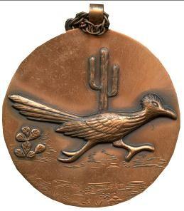It is believed that the large Roadrunner as well as the Roadrunner Medallion were given away at conventions in the late 50 s and early 60 s.