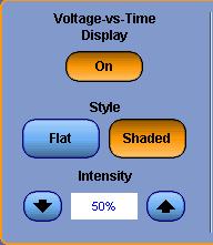 Voltage Versus Time To clear all data from the Results window, click the button. Viewing Plots Voltage Versus Time To control the visibility of the Voltage versus Time plot, click the Plots tab.
