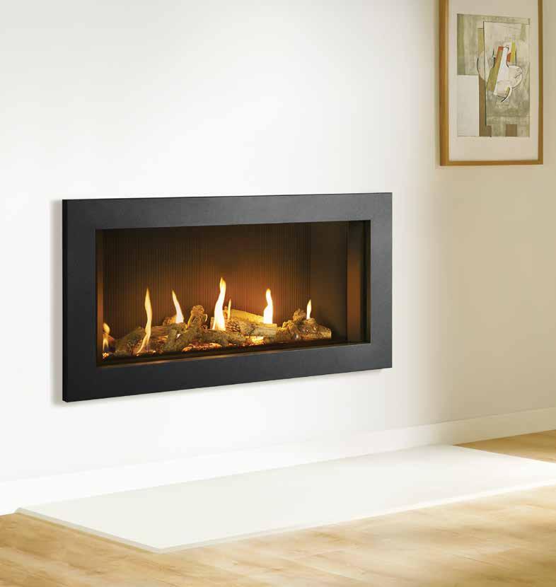 Eclipse... into the light For a truly stunning fire, the all-new Gazco Eclipse 100 offers the complete package.