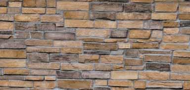 in Taupe 5½" x 8" x10" x 1 7 /8" Trim Stone shown in Gray Nominal size 6" x 8" x 1 7 /8 " 10" x 20" Flat Textured Capstone shown in Champagne Also available in 6" x 20" and 12" x 20".