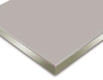 page 8 SuperMatt Panels Surface material thickness 0.20mm to 0.4mm.