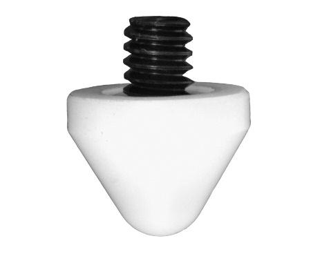 B B S F00-00 /-0 / / / / -/ -/ SUPPOR IPS ERIN CONE Cone-shaped support tips provide support to cylindrical or curved work pieces during inspection.