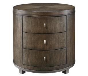elegant curves, and seamless design of the Byron Drum Table exemplifies the fine craftsmanship and