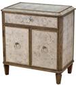 Exterior One drop lid Five drawers Interior One glass shelf Three