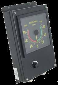 (D3v192/66 models) The user friendly dimmer knob, mounted on the front, provides an easy to adjust illumination intensity. This makes the instruments suitable for day/night operation.