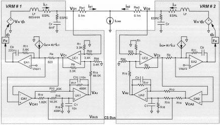 PANOV AND JOVANOVIĆ: PARALLELED VOLTAGE REGULATOR MODULES 173 Fig. 1. Simplified circuit diagram of the current-sharing circuit for paralleled VRMs. III.