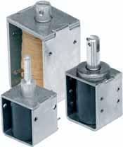 manufactured after April 1, 2006 are RoHS Compliant The open frame solenoid is the simplest solenoid device consisting of an open iron frame, an overmolded or taped coil, and a movable plunger in the