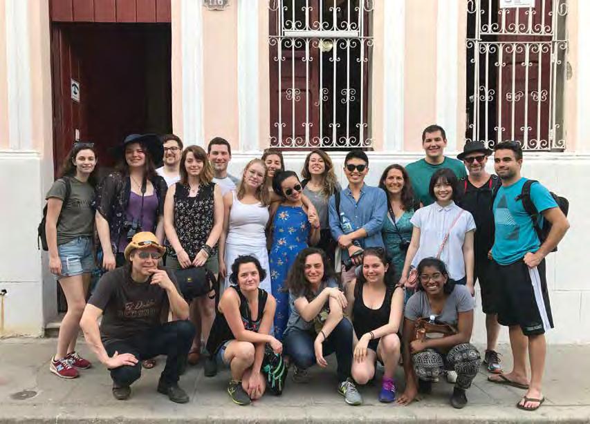 DOCUMENTARY CLASS TAKES STUDENTS TO CUBA Carnegie Mellon students and faculty in Camagüey, Cuba One way to learn about an unfamiliar place is to step behind the lens.