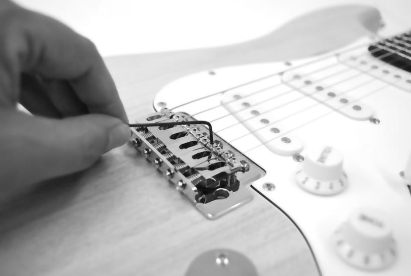 After adjusting string position, you can check the octaves of the guitar and readjust if necessary.