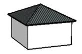 Page 39 Hip Roof Hip roof (or hipped roof) does not have flat